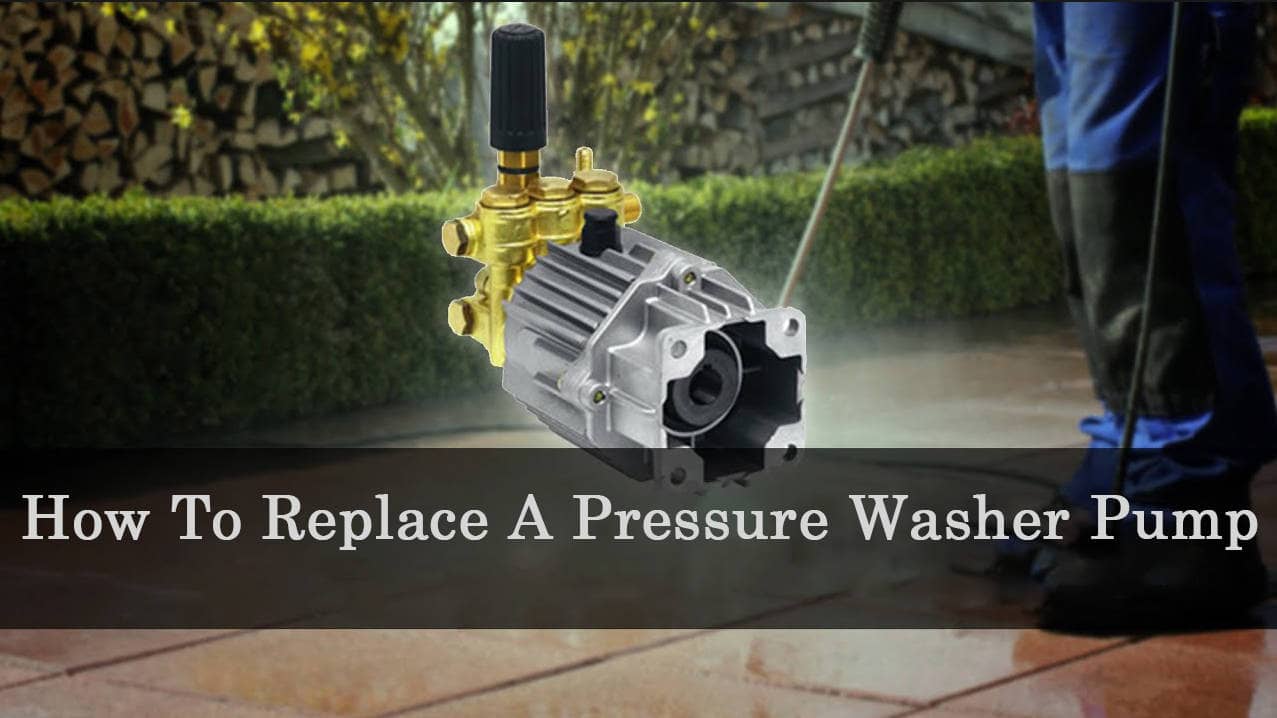 How To Replace The Pump On A Pressure Washer? | BISON - China Pressure ...